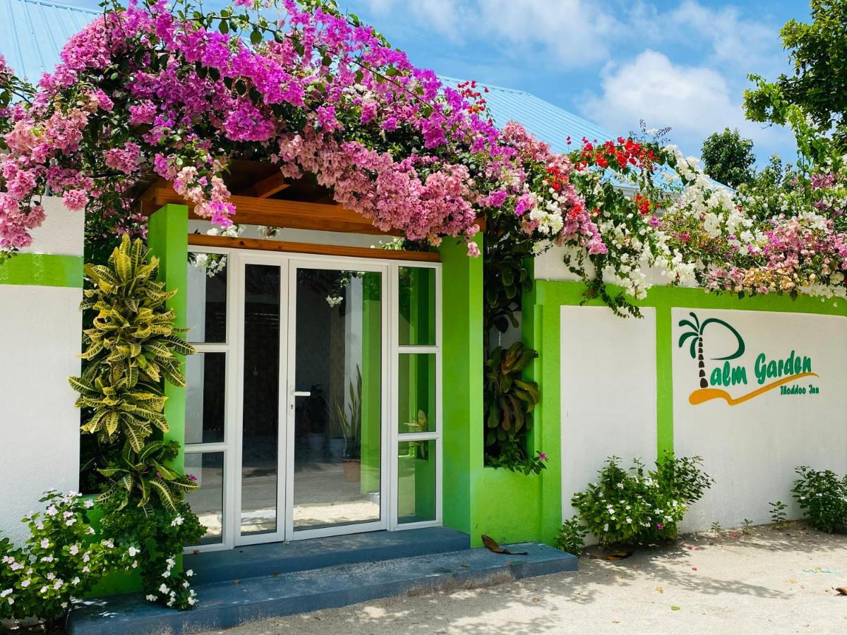 Palm Garden Hotel Thoddoo Bagian luar foto