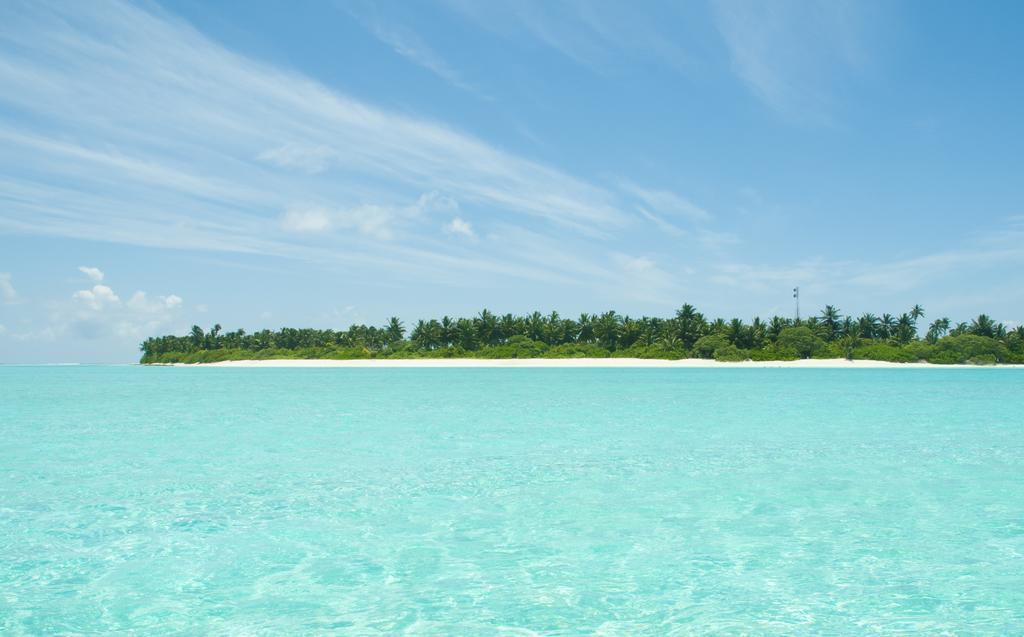 Palm Garden Hotel Thoddoo Bagian luar foto
